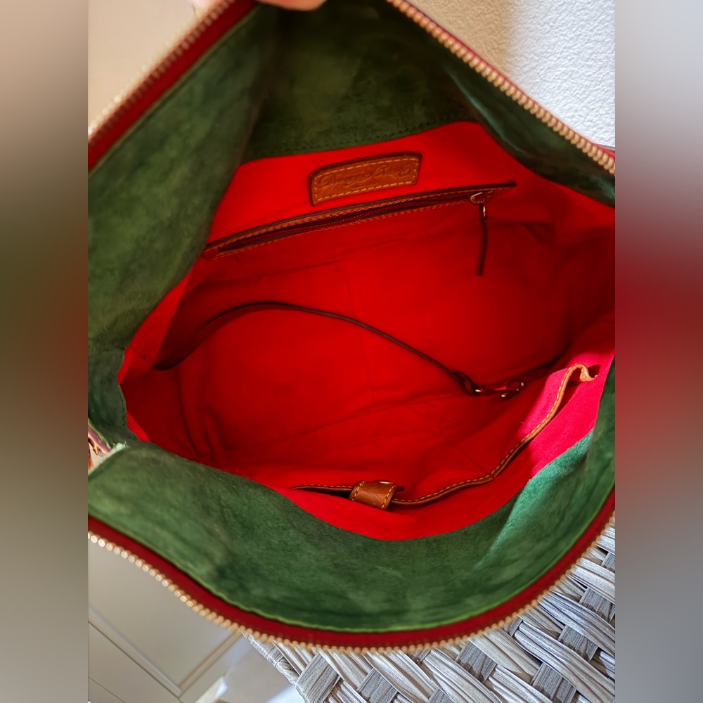 Dooney & Bourke Florentine Leather Medium Zip Hobo Shoulder Bag - Picture 2 of 16